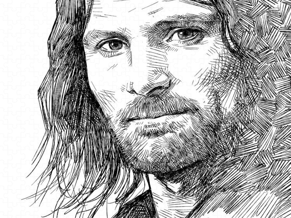 Aragorn Drawing by Yuri Nuzhda | Saatchi Art